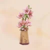 Robotime Rowood DIY 3D Wooden Puzzle – Flores Sakura, Gerbera y Margarita