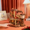 Robotime Rokr Dream Gift Factory – Puzzle 3D de Madera con Luz y Música