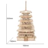 Robotime Rolife Five-storied Pagoda 3D Puzzle