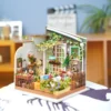Robotime DIY House con Muebles – Sala de Estudio & Café