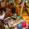 Robotime DIY House con Muebles – Sala de Estudio & Café