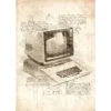 Poster Gamer Vintage Pop – Canvas Painting