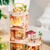 Robotime Rolife Lovely Pink Bedroom – DIY Mini Casa Miniatura