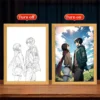 Lámpara Pintura LED – Attack on Titan