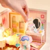 Robotime Rolife Lovely Pink Bedroom – DIY Mini Casa Miniatura