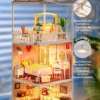 Robotime Rolife Lovely Pink Bedroom – DIY Mini Casa Miniatura