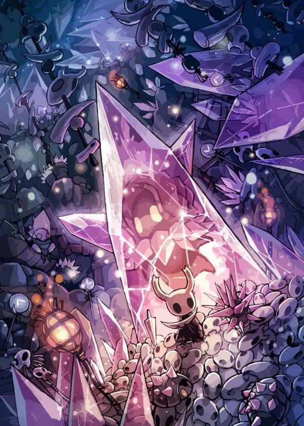 Poster y Lienzo de Hollow Knight – Arte Moderno para Decorar tu Espacio