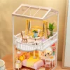 Robotime Rolife Lovely Pink Bedroom – DIY Mini Casa Miniatura