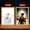 Lámpara Pintura LED – Attack on Titan