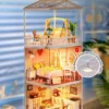Robotime Rolife Lovely Pink Bedroom – DIY Mini Casa Miniatura