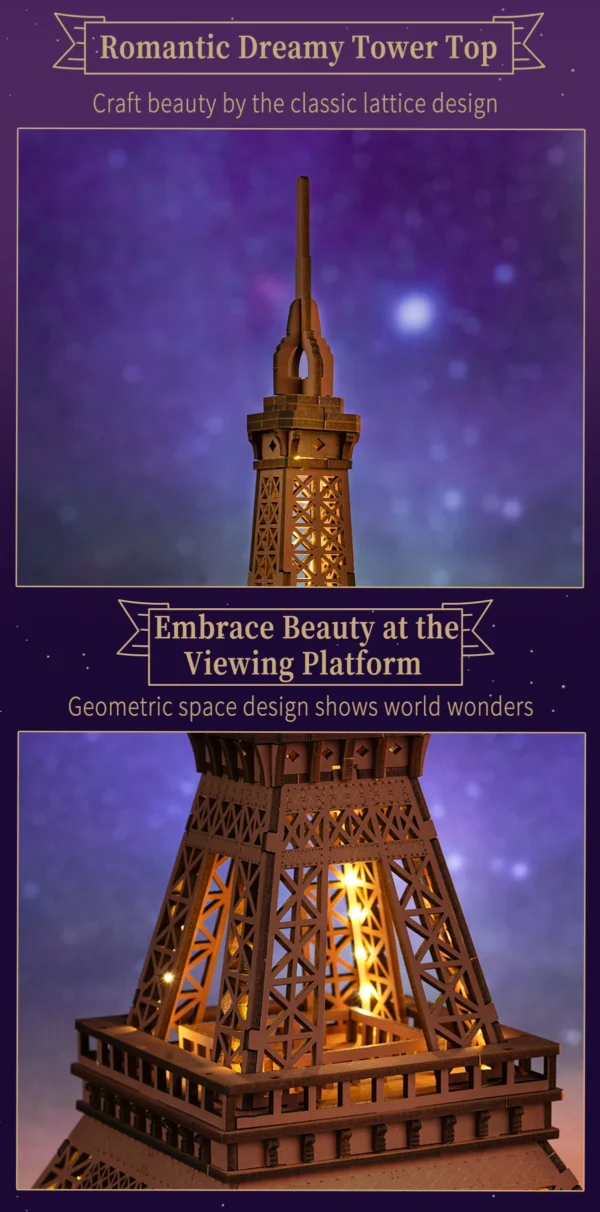 Robotime Rolife – Night of the Eiffel Tower