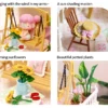 Robotime Rolife Lovely Pink Bedroom – DIY Mini Casa Miniatura