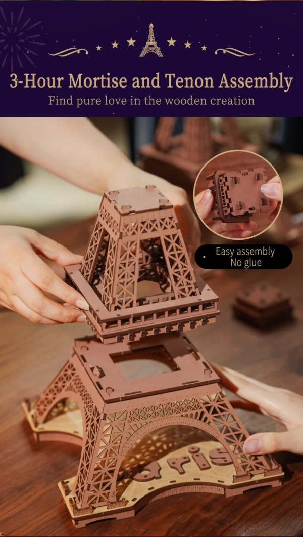 Robotime Rolife – Night of the Eiffel Tower