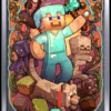 DIY Game Minecraft – Pintura Diamante 5D Arte Divertido