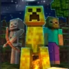 DIY Game Minecraft – Pintura Diamante 5D Arte Divertido