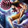 One Piece – Monkey D. Luffy Pintura Diamante 5D DIY