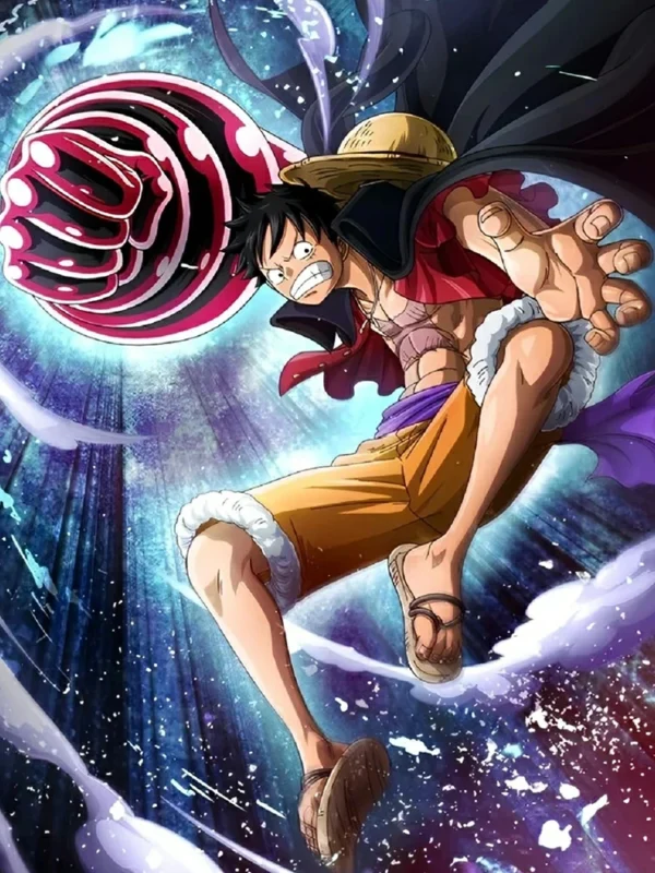 One Piece – Monkey D. Luffy Pintura Diamante 5D DIY