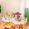 Robotime Rolife Lovely Pink Bedroom – DIY Mini Casa Miniatura