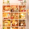 Robotime Rolife Lovely Pink Bedroom – DIY Mini Casa Miniatura