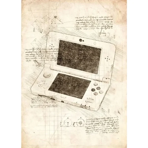 Poster Gamer Vintage Pop – Canvas Painting