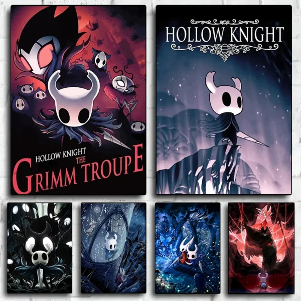 Poster y Lienzo de Hollow Knight – Arte Moderno para Decorar tu Espacio