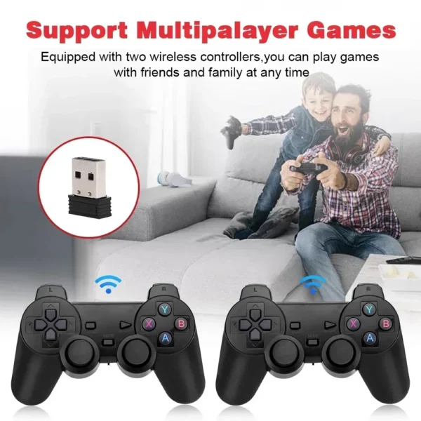 Consola Retro X2 Plus 256GB – 50,000 Juegos + Mandos Inalámbricos