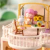 Robotime Rolife Lovely Pink Bedroom – DIY Mini Casa Miniatura