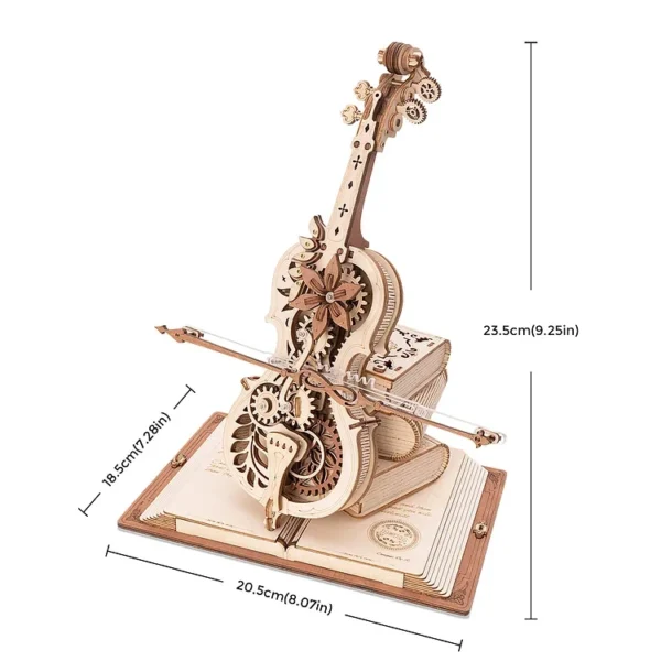 Robotime Rolife Sunset Carnival – Puzzle 3D Carrusel Musical con Luces