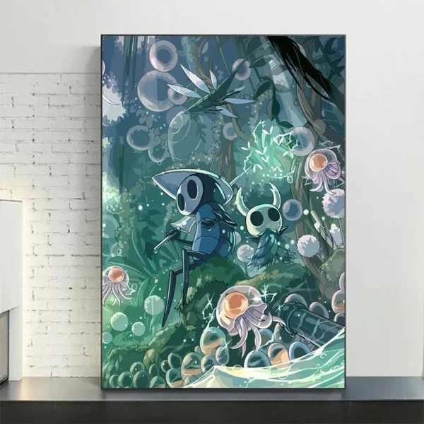 Poster y Lienzo de Hollow Knight – Arte Moderno para Decorar tu Espacio