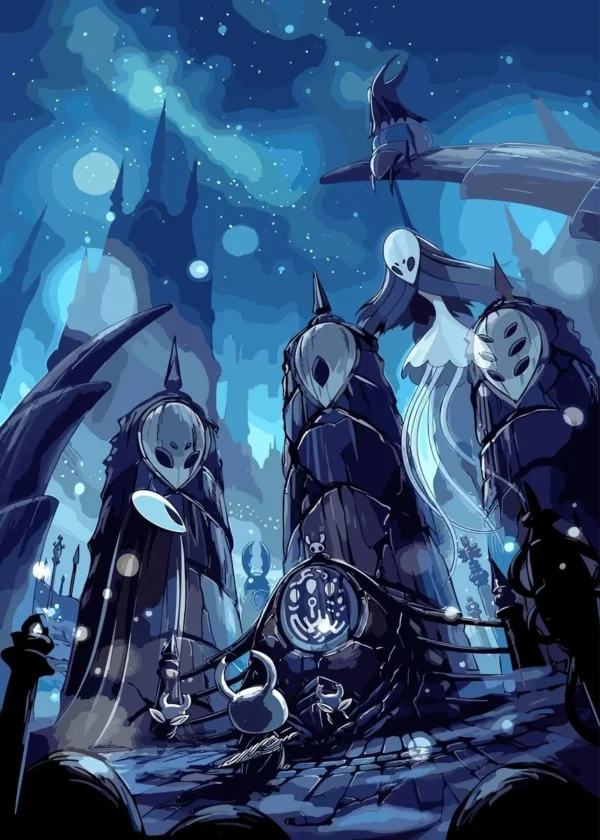 Poster y Lienzo de Hollow Knight – Arte Moderno para Decorar tu Espacio