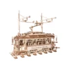Robotime ROKR Classic City Tram Car – Puzzle 3D de Madera