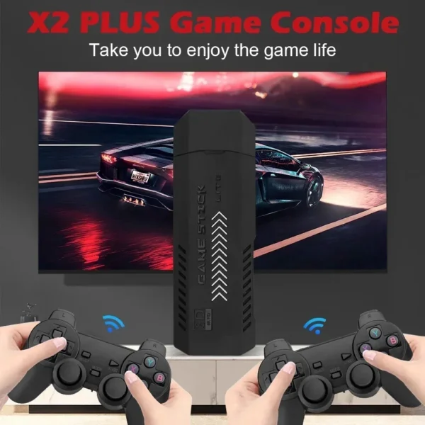 Consola Retro X2 Plus 256GB – 50,000 Juegos + Mandos Inalámbricos