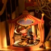 Robotime Rolife Sunset Carnival – Puzzle 3D Carrusel Musical con Luces