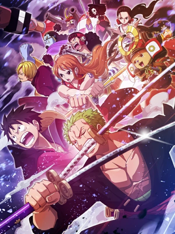 One Piece – Monkey D. Luffy Pintura Diamante 5D DIY