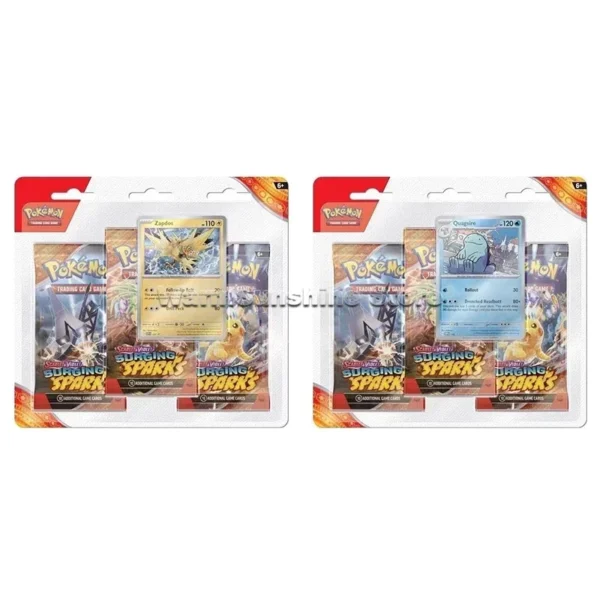 Pokémon TCG – Caja Élite de Entrenador (ETB) SV8 Surging Sparks – Original en Inglés