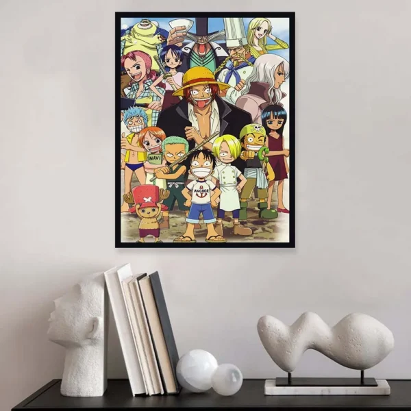 One Piece – Monkey D. Luffy Pintura Diamante 5D DIY