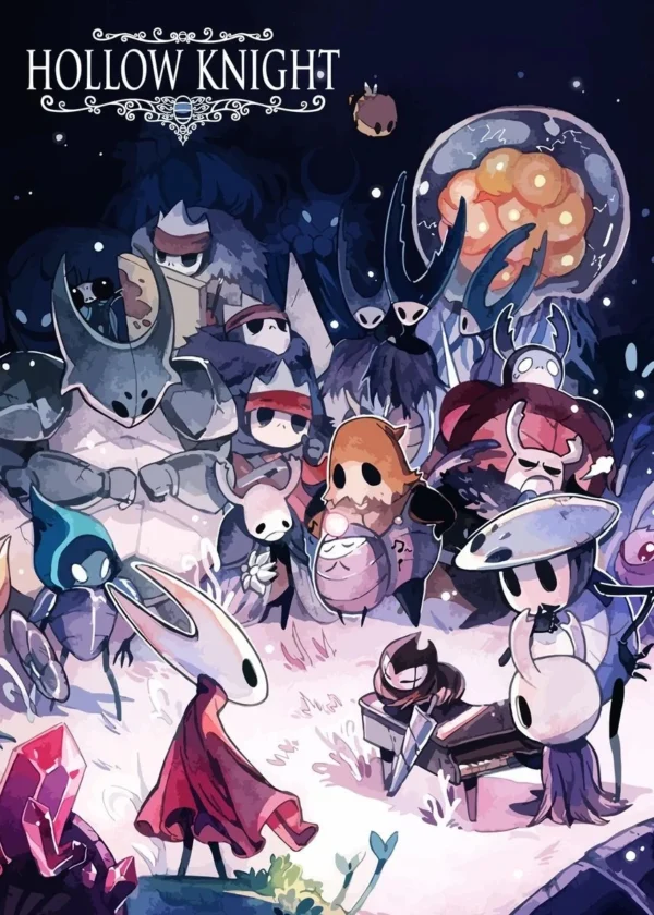 Poster y Lienzo de Hollow Knight – Arte Moderno para Decorar tu Espacio