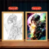 Lámpara Pintura LED – Attack on Titan