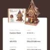 Robotime ROKR Cuckoo Clock – Puzzle 3D Mecánico de Madera