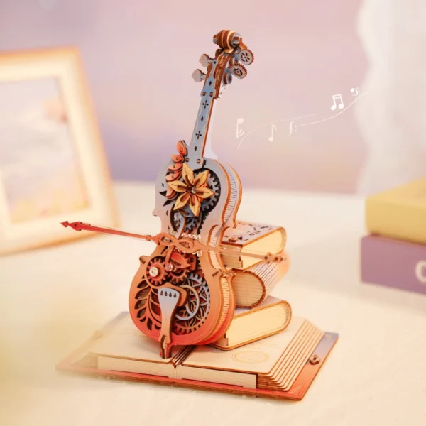 Robotime ROKR Symphony of Gorgeous Dreams – Puzzle 3D Caja Musical