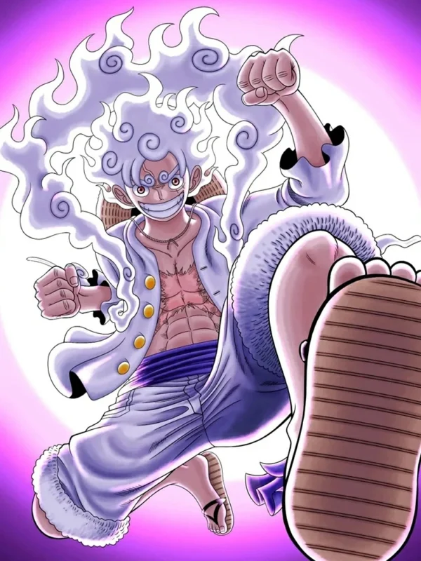 One Piece – Monkey D. Luffy Pintura Diamante 5D DIY