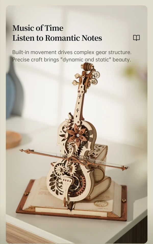 Robotime Rolife Sunset Carnival – Puzzle 3D Carrusel Musical con Luces