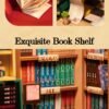 Robotime Rolife New Booknook Bookstore con Luz – DIY Mini Librería de Madera