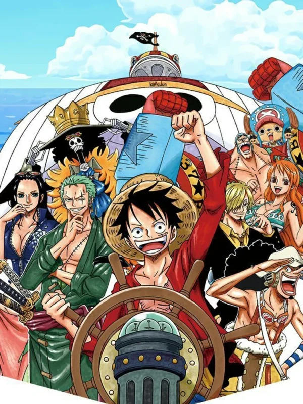 One Piece – Monkey D. Luffy Pintura Diamante 5D DIY