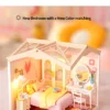 Robotime Rolife Lovely Pink Bedroom – DIY Mini Casa Miniatura