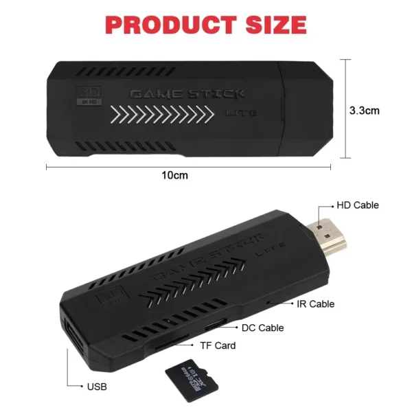 Consola Retro X2 Plus 256GB – 50,000 Juegos + Mandos Inalámbricos