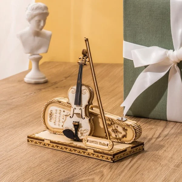 Rompecabezas 3D de Madera ROKR Violín Capriccio