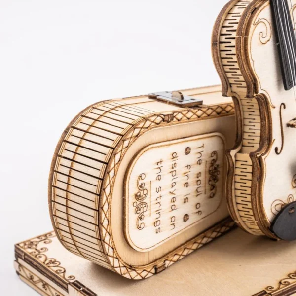 Rompecabezas 3D de Madera ROKR Violín Capriccio