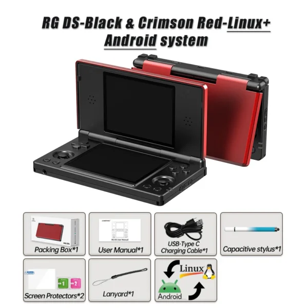 S26976c8bf7b04d5cb0b201c70cecad46W.webp Consola Portátil Anbernic RG DS