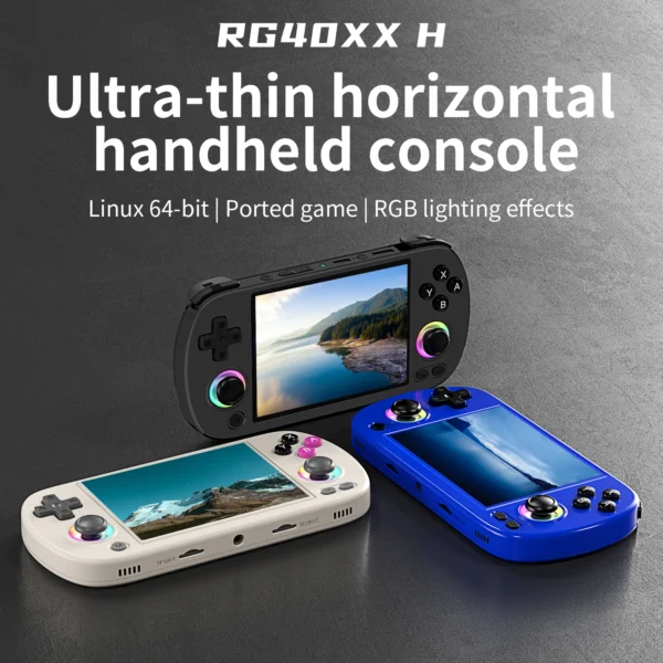 Consola Portátil Anbernic RG40XX H (Pantalla 4" IPS)